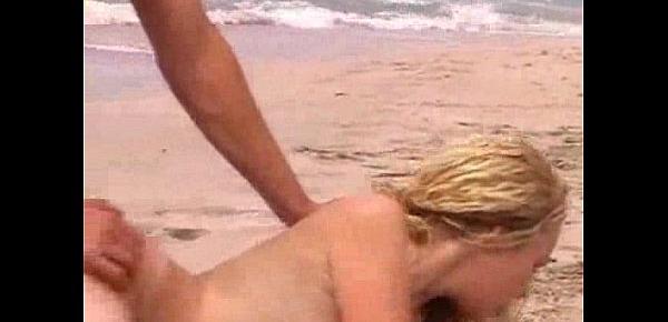  Hot blonde has her pussy pounded furiously